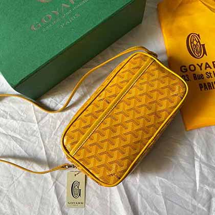 銀元皮具Goyard飯盒小方包 戈雅CapVert經(jīng)典相機(jī)包