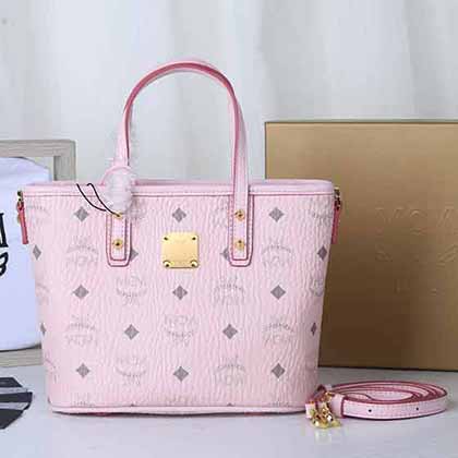 MCM代買新款小方包 經典菜籃子拉鏈斜挎手提女包