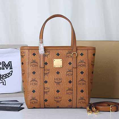 MCM購物袋托特包女包 新款mini菜籃子包