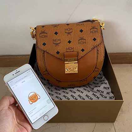 專柜新patricia小號吳宣儀喬欣同款手提馬鞍包