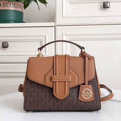 大品牌手提包 新款MK真皮女包 夏季高等感輕奢小方包