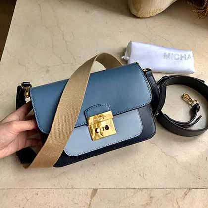 MK楊冪同款Sloan Editor，多隔層分類物品，爆款納帕牛皮包！