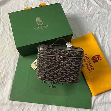 新款Goyard男女同款化妝包，可以放首飾化妝品！