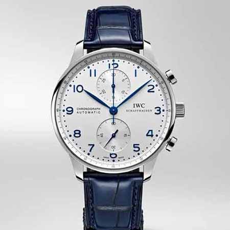 IWC萬國葡萄牙系列自動械計時跑秒手表，自動機