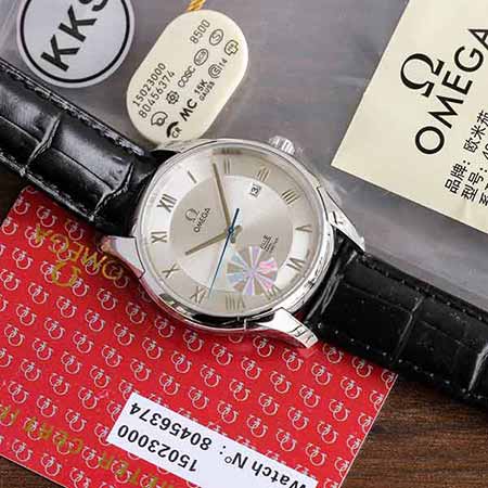 鷗米茄原裝西鐵城8215雙歷自動械芯碟飛系列男士械腕表