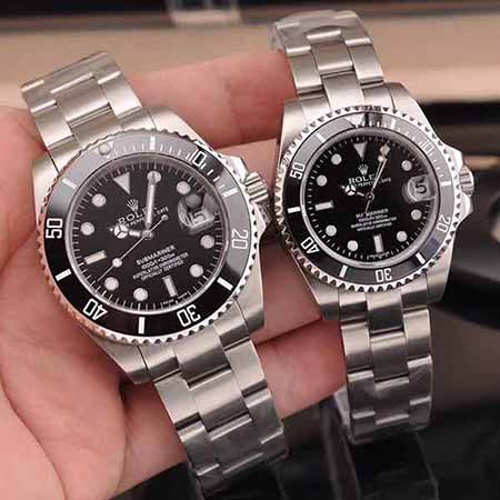 勞力士ROLEX進口西鐵城機芯水鬼系列情侶機械手表，勞力士情侶表！