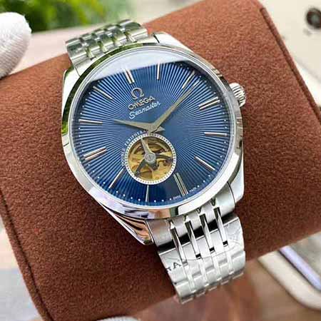 型男西裝畢備瑞士機械手表，歐米茄名典系列全新男士手