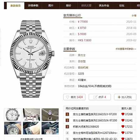 ROLEX勞力士日志型41系列，精益求精，高版復刻。