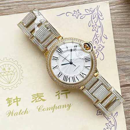 V7版復刻高版！奢華卡地亞藍氣球42mm滿系列