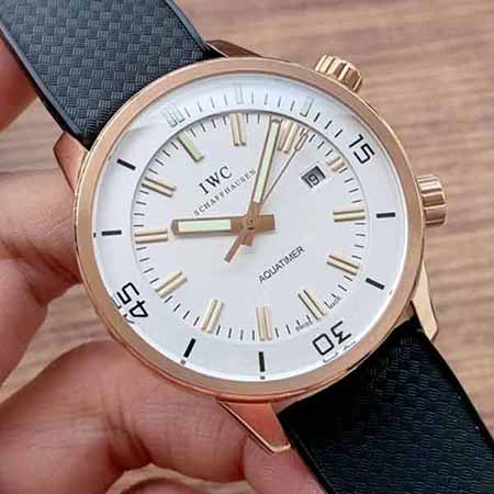 萬國新設計2824全自動機械機芯三針男士手表新品