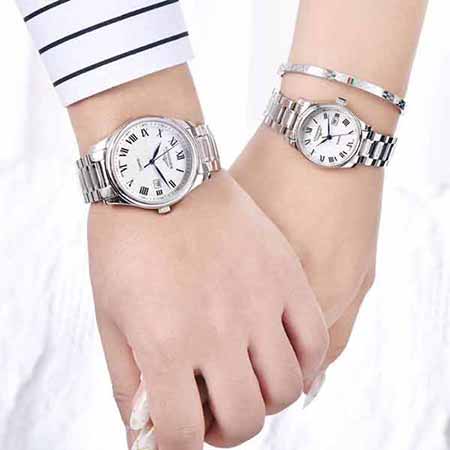 浪琴品牌情侶表， 臺灣廠一比一復