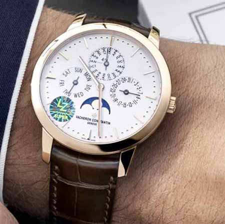 臺(tái)灣廠市場(chǎng)高版本江詩(shī)傳承系列萬(wàn)年歷多功能手表43175