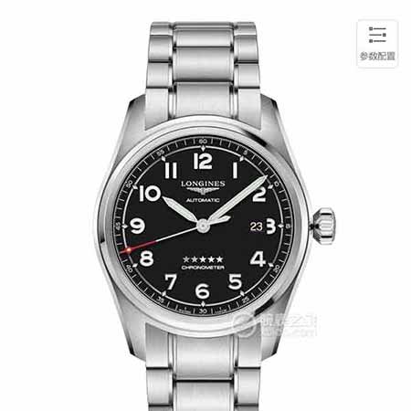 浪琴品牌手表折扣，大三針版，先行者SPIRIT系列男士手表